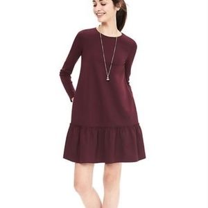 Banana Republic Drop Waist Ponte Dress